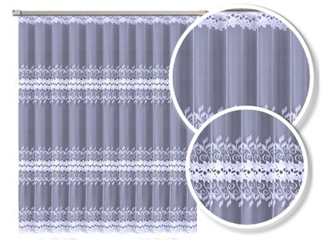 FIRANKA FIRANA ŻAKARDOWA 648107/270 BIAŁA NOWOŚĆ
