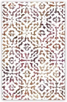 Dywan winylowy Abstrakcyjne okręgi 98 x 160 cm