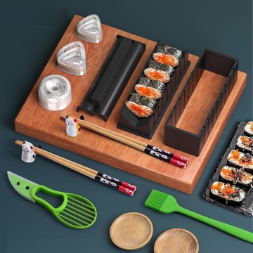 Полный набор для приготовления суши MAKER SUSHI MACHINE КОВРИКИ ДЛЯ ЕДИНИЦЫ