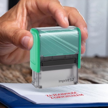 Отпечатка для соответствия оригинальной Trodat 8912 в офисную компанию Zielona