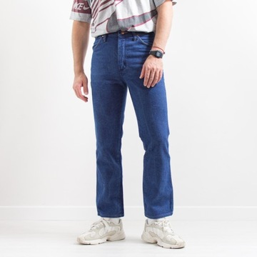 Wrangler jeansy VINTAGE lata 70's spodnie prosta nogawka made in USA M/L