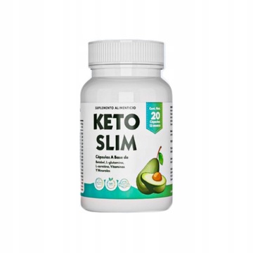 Keto Slim (20 cap.) Kapsułki odchudzające