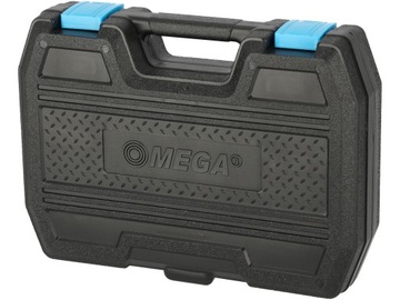 Набор торцевых ключей с трещоткой 1/4 46 шт. МЕГА