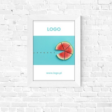 Рекламные плакаты-табло ЛОГО А2 х50 шт.