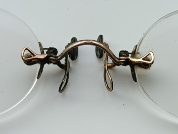 Антикварные очки, пенсне (без оправы)