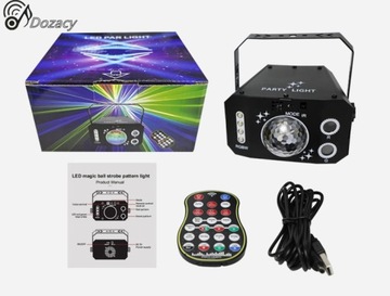 ДИСКО-ЛАМПЫ С 7 ЛИНЗАМИ ЛАЗЕРНОЕ ОСВЕЩЕНИЕ ДЛЯ БАРА