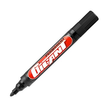 MARKER CZARNY PERMANENTNY SZYBKOSCHNĄCY ODPORNY