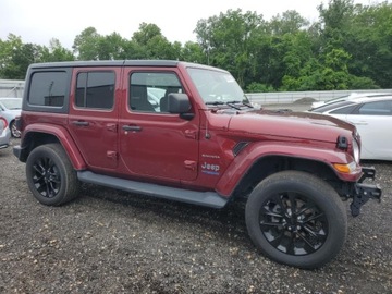 Jeep Wrangler IV 2021 Jeep Wrangler Unlimited Sahara 4XE 2021 2.0l 2.0 Hybryda 375KM, zdjęcie 4