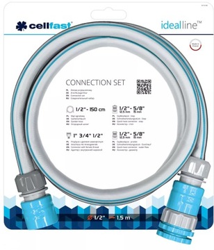 CELLFAST 55-060 КОМПЛЕКТ EXPLORER ТЕЛЕЖКА ДЛЯ ШЛАНГА 1/2 50 м