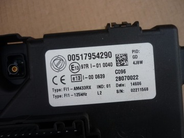 КОРОБКА МОДУЛЯ BSI FIAT GRANDE PUNTO 00517954290 ФУНКЦИОНАЛЬНАЯ