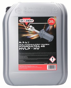 Olej hydrauliczny 46 HVLP DIADEM HYDROULTRA 20l