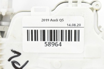 ZÁMEK DVEŘE LEVÝ PŘEDNÍ 6 PIN 8X2837015B AUDI Q2