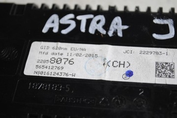 DISPLEJ OPEL ASTRA J IV 22858076