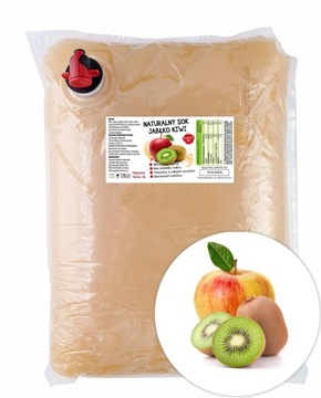 SOK JABŁKO KIWI TŁOCZONY NATURALNY 100% NFC ŚWIEŻY