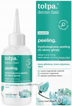 tołpa hair trychologiczny peeling skóry głowy100ml