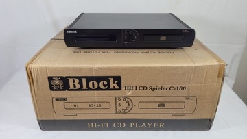 Odtwarzacz CD Block c-100 czarny karton pilot