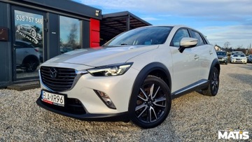 Mazda CX-3 Crossover 2.0 SKY-G 120KM 2017 Mazda CX-3 2.0benz mnnual Navi kamera LIFT podgrz. kier 1REJ 2018 100 bezw, zdjęcie 22