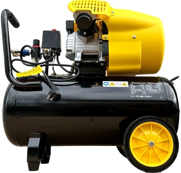 КОМПРЕССОР 50л 12бар поршневой масляный компрессор воздушный насос V2 WIKING
