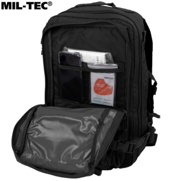 Рюкзак военный тактический туристический Mil-Tec Assault Laser Cut 36L ЧЕРНЫЙ