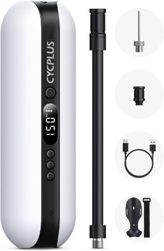 POMPKA ELEKTRYCZNA CYCPLUS A2 KOMPREESOR DO OPON INFLATOR 150 PSI LCD PRO