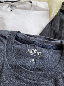 3pak lekka bluza Hollister longsleeve XL 3pack