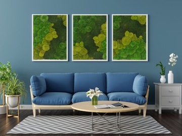 Олений мох 400г Норвежский MIX COLOR яркий ДЕКОРАТИВНЫЙ декоративный