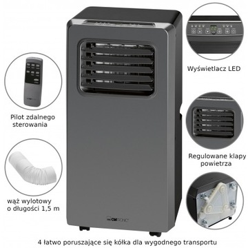 KLIMATYZACJA PRZENOŚNA DO DOMU CLATRONIC 3672 CZAR
