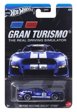 HOT WHEELS GRAN TURISMO THE REAL DRIVING SIMULATOR 20 Ford Mustang Shelby