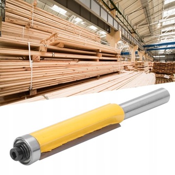 ПРЯМАЯ ФРЕЗА С НИЖНИМ ПОДШИПНИКОМ, ДЛИННЫМ ХВОСТОВИКОМ 8 мм