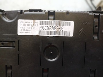 PŘÍSTROJOVÁ DESKA BUDÍKY CITROEN C4 PICASSO I P9663623080