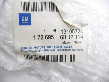 LIŠTA DVEŘE PRAVÝ ZADNÍ OPEL SIGNUM OE 13105724