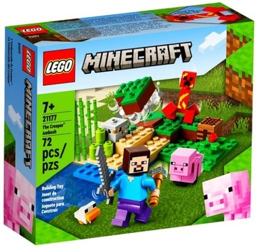 LEGO MINECRAFT - THE CREEPER AMBUSH NR. 21177