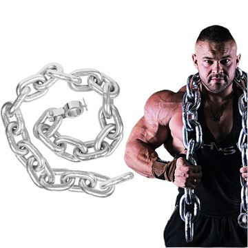 ŁAŃCUCH NA GRYF 2x25kg TRENING OBCIĄŻENIE ŁAŃCUCHY