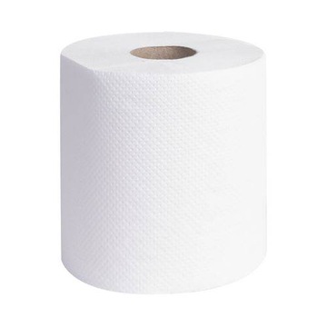 RĘCZNIK PAPIEROWY 50M ROLKA BIAŁY 2-WARSTW