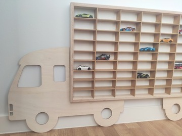 HOT WHEELS TIR Полка для игрушечных машинок и пружин