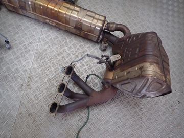 PORSCHE 991 911 GT3 ЛИФТ ВЫХЛОПНОГО ГЛУШИТЕЛЯ КАТАЛИТИЧЕСКИЙ НЕЙТРАЛИЗАТОР