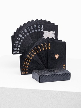 Золотые игральные карты для покера A583