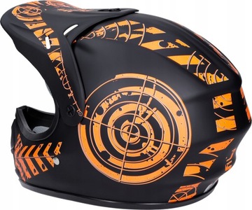 KASK ENDURO MŁODZIEŻOWY WYTRZYMAŁY HOMOLOGACJA EU