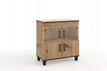 Komoda Szafka Porto 6 80x91, Dąb Artisan