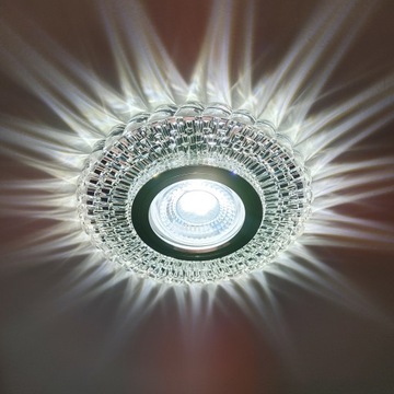 Встраиваемый потолочный светильник с серебряными галогенными лампами, GU10 LED STRIP