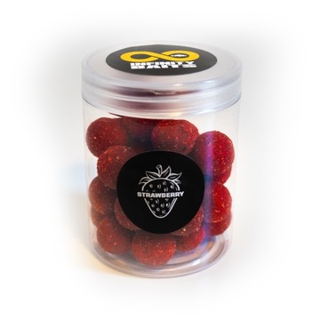 INFINITY BAITS - Strawberry 20mm - 200g - Special Hook Boilies