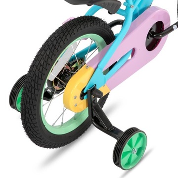Детский велосипед JOYSTAR 16 дюймов для детей 4–7 лет, тренировочные колеса, ножной тормоз.