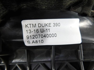СИДЕНЬЕ ДИВАН СИДЕНЬЕ KTM DUKE 390 13-16 U-11 91207040000