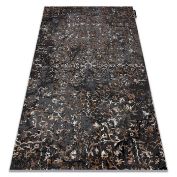 DYWAN GLAMOUR 200x290 cm ORNAMENT szary #GR4416