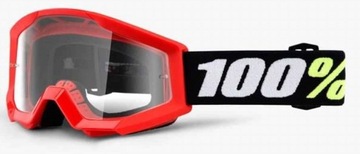 GOGLE 100% PROCENT STRATA MINI RED CROSS NARTY