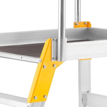 Передвижная складская лестница, платформа ALOSS, 3,29 м