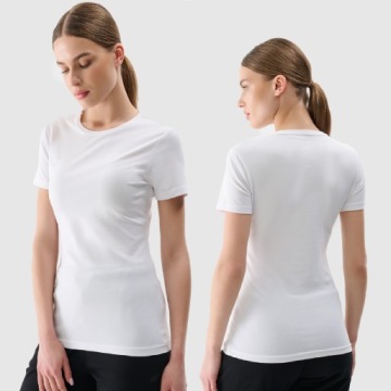 T-SHIRT DAMSKI 4F KOSZULKA BAWEŁNIANA SPORTOWA XL TTSHF2255 SS25