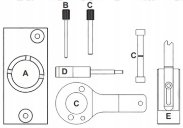 ПРИБОР ГРМ OPEL 2.0 CDTI B20DTH ECOFLEX
