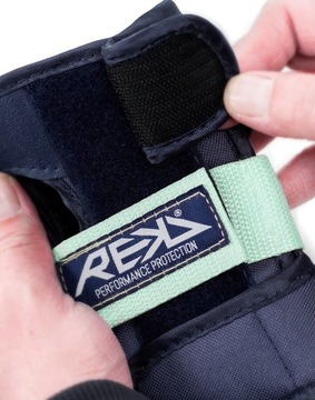 REKD Heavy Duty Triple Pad протекторы синий/мятный - M