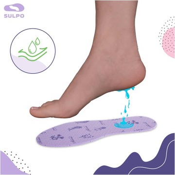 АРОМАТИЧЕСКИЕ вставки для обуви с ароматом ЛАВАНДЫ.